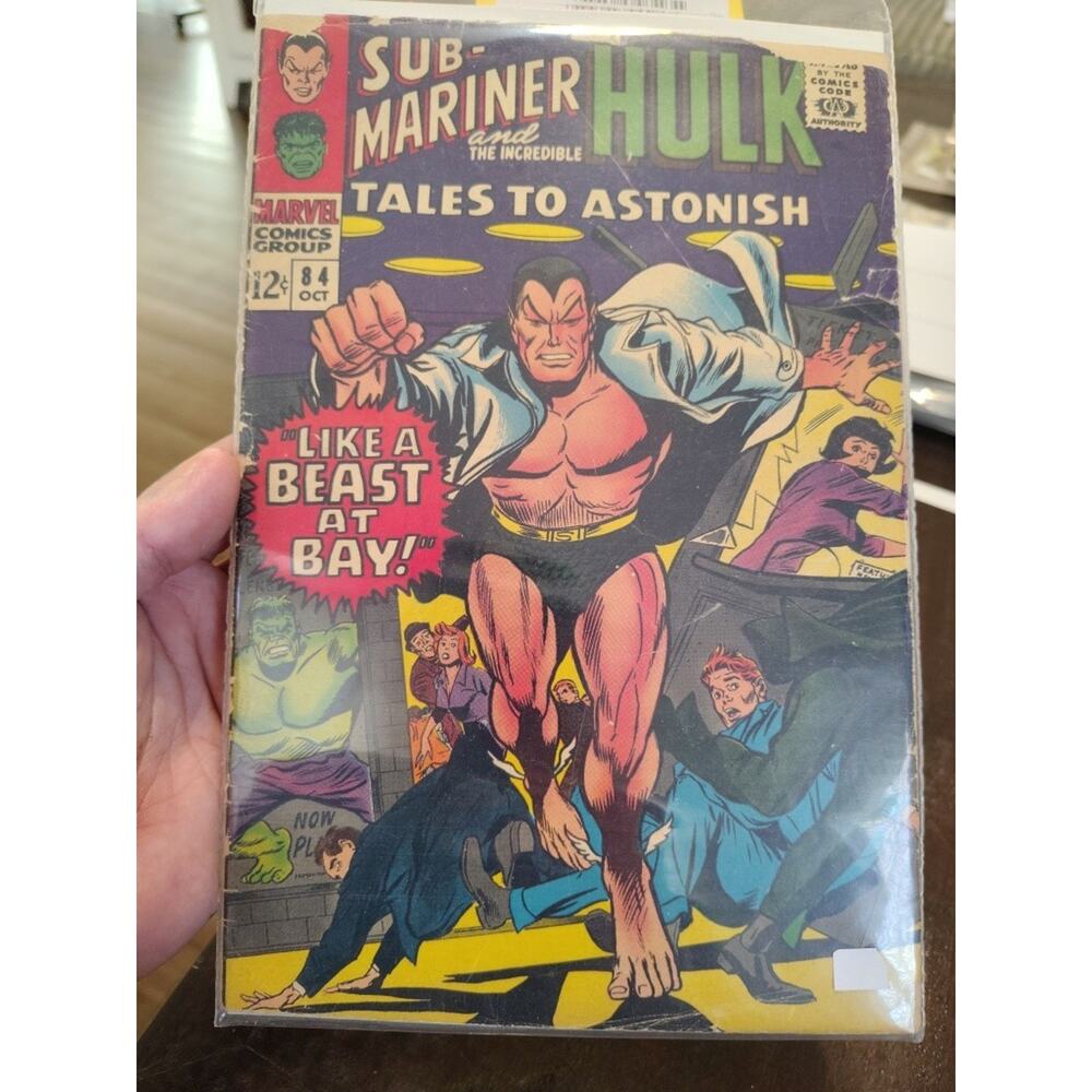 Tales to Astonish #84 Sub-Mariner & Incredible Hulk